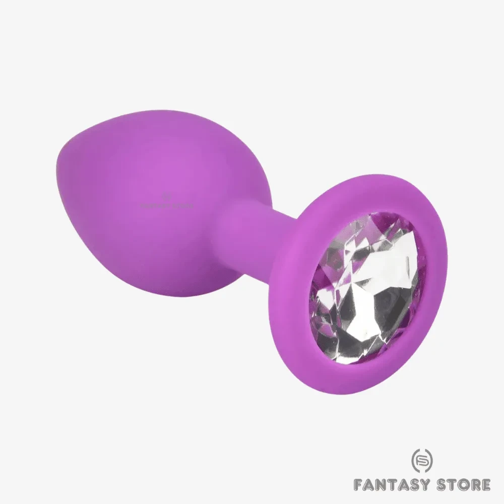 GemGlow Silicone Pleasure Anal Plug