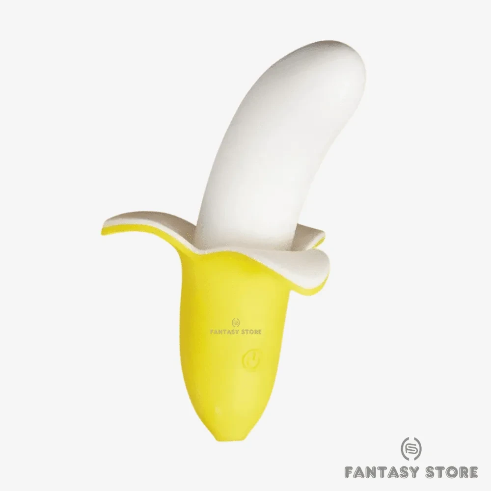Banana-Shaped G-Spot Dildo Vibrator