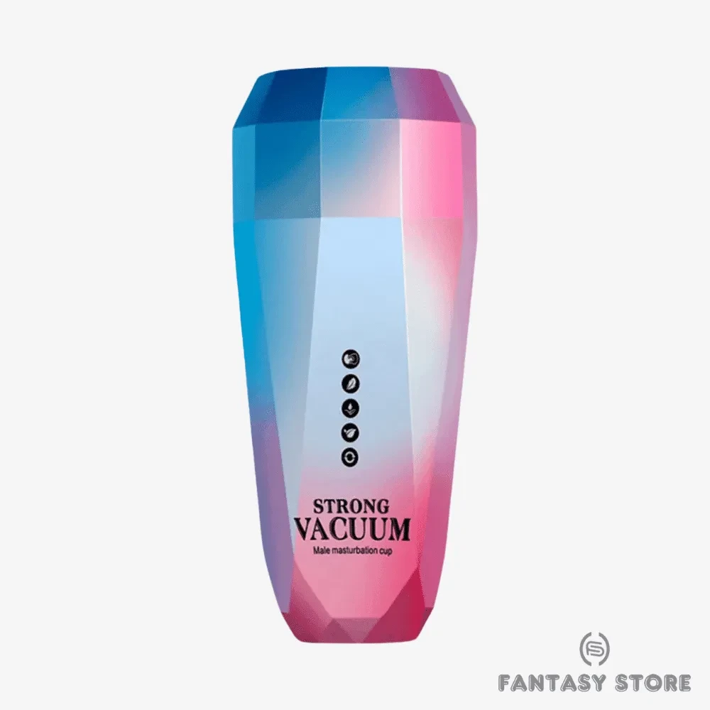 Intense Vacuum Pleasure Realistic Masturbator Cup