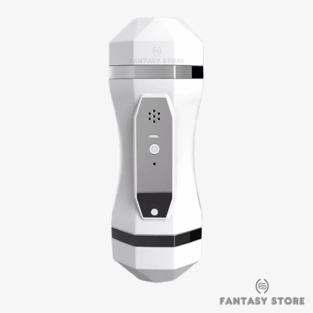 Vibrating Masturbator Cup with 10 Modes & Female Voices