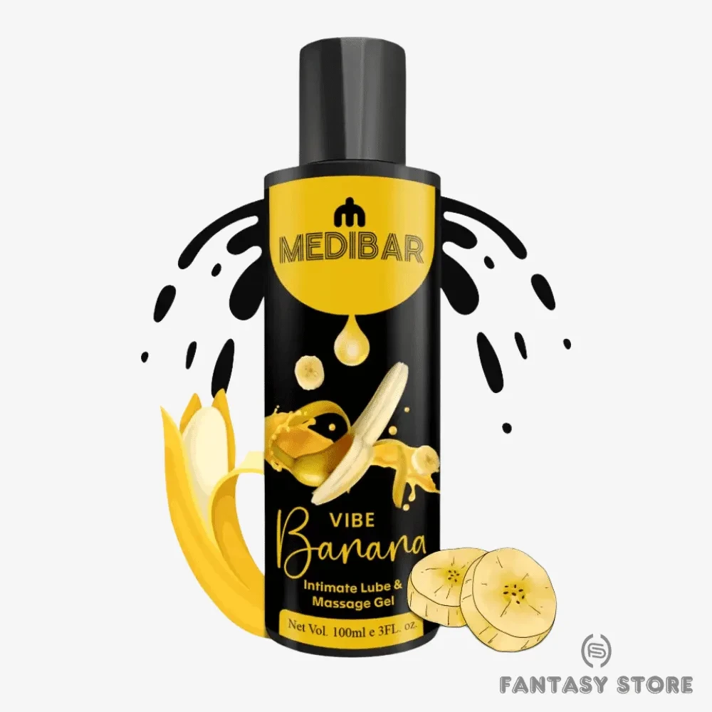 Medibar Natural Intimate Lub & Massage Gel – Banana 100ML